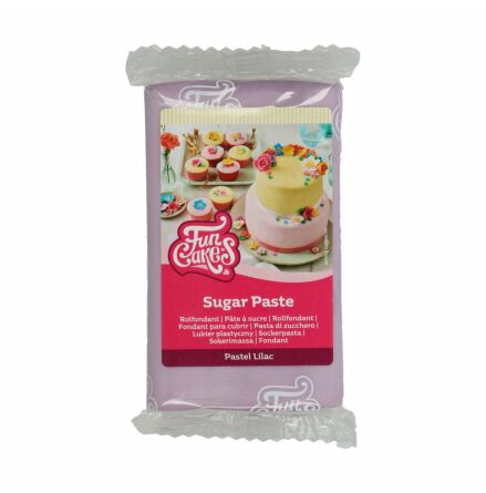 Sockerpasta Pastel Lilac, 250 g