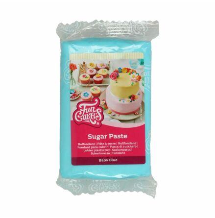 Sockerpasta Baby Blue, 250 g