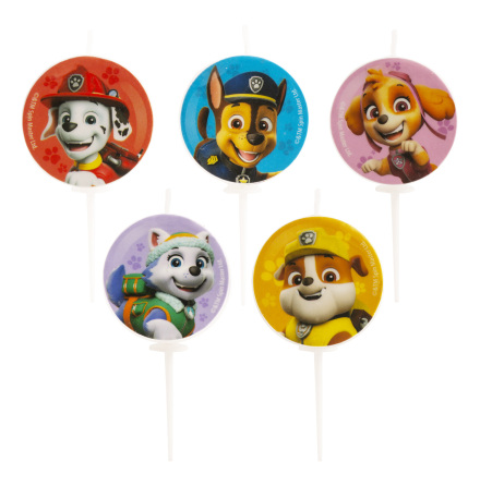 Paw Patrol trtljus med Chase, Marshall & Skye