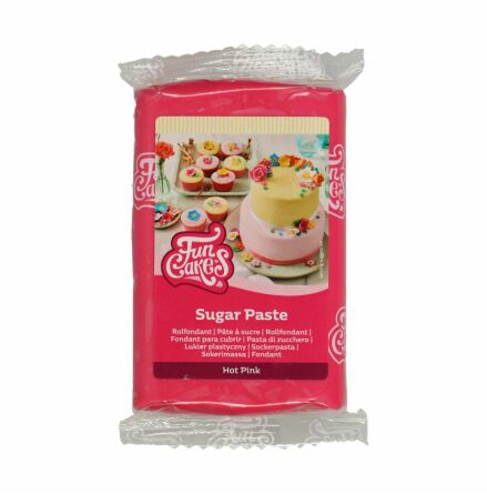 Sockerpasta Hot Pink, 250g